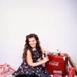 pin-up retro fotografie Praha fotografka Nikol Obrov�, viz�istka Eva Ceralov� pin-up foto
