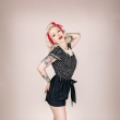 PIN-UP Girl: Stephanie van der Strumpf , make-up: viz�istka Eva Ceralov�, pin-up a retro foto Praha Nikol Obrov� Photographer