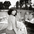 modelka: Lucie Svobodov� - focen� ve ����e nad S�zavou, make-up, vlasy: viz�istka Eva Ceralov�