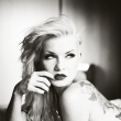 modelka: Sabina French Buldo�kov�, make-up, vlasy: viz�istka Marika Jane�kov�