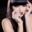 modelka, viz�istka Sabina Bibi �kodov�, make-up artist Sabina Bibi �kodov�, fotografka Nikol Obrov�