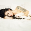 zp�va�ka Sia Sai, M��a Petrik, glamour boudoir focen� Praha, fotografka Nikol Obrov�