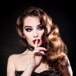 boudoir focen�_fotografka Nikol Obrov�_sexy glamour focen� Praha