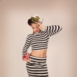 pin-up retro fotografie Praha fotografka Nikol Obrov�, viz�istka Eva Ceralov� pin-up foto