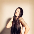 modelka: zp�va�ka Misa Petrik, make-up, vlasy: viz�istka Marika Jane�kov�