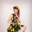 pin-up retro fotografie Praha fotografka Nikol Obrov�, viz�istka Eva Ceralov� pin-up foto