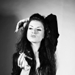 modelka: zp�va�ka Misa Petrik, make-up, vlasy: viz�istka Marika Jane�kov�