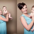 Rodinn� focen� pro man�ela_Zuzka Tomanov� a Maru�ka_Nikol Obrov� Photographer_make-up, vlasy: viz�istka Eva Ceralov�