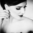 modelka: Katka Hojdov�, make-up, vlasy: viz�istka Marika Jane�kov�, portr�t by Nikol Obrov� Photographer