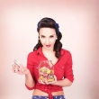 PIN-UP girl by Nikol Obrov� Photographer: Lucie �ern�, make-up, vlasy: viz�istka Eva Ceralov�, retro fotografie Praha